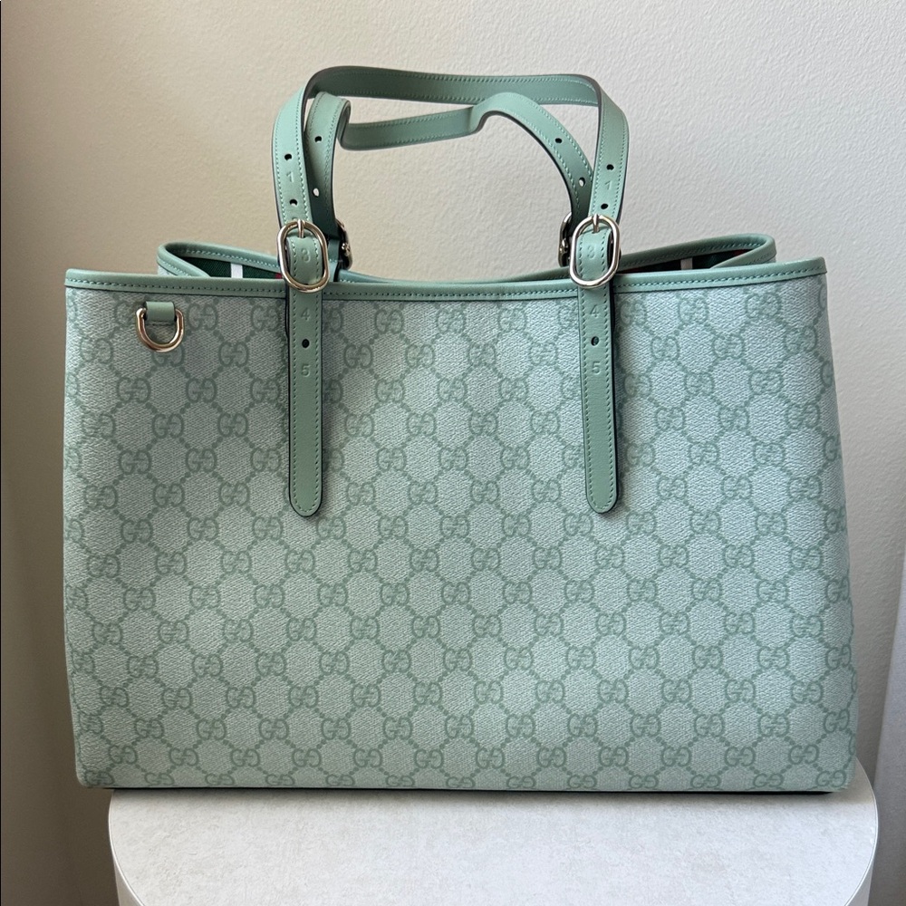 Gucci GG Emblem large tote bag